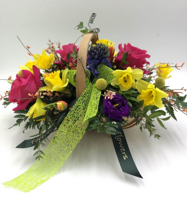 forever flowers garden basket