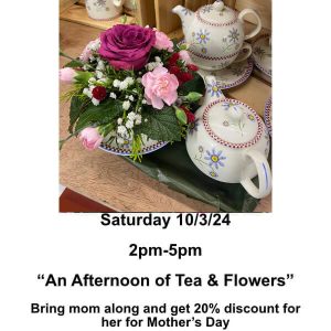 mothers day floral classes