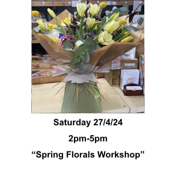 spring florals workshop 2024
