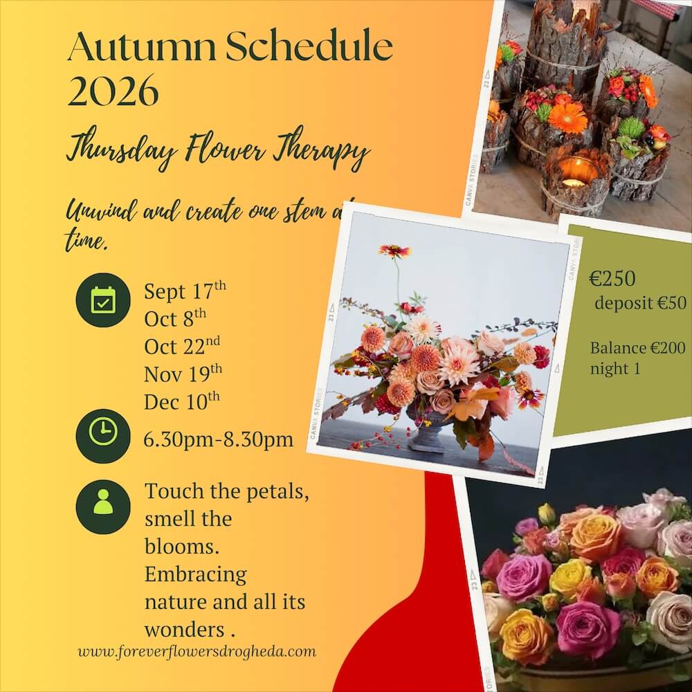 Forever Flowers therapy  Thursday classes